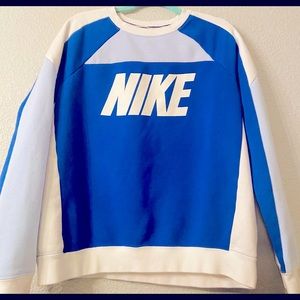 NIKE Women’s M Size Sweatshirt Blue